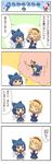  4koma alice_margatroid blonde_hair character_doll cirno comic kirisame_marisa multiple_girls shiroi_karasu touhou translated 