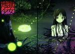  black_hair enma_ai hell_girl highres jigoku_shoujo long_hair official_art red_eyes 