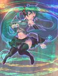  aqua_eyes aqua_hair augmented_reality bad_id bad_pixiv_id black_legwear detached_sleeves hatsune_miku long_hair looking_away midriff necktie shiroi_karasu solo thighhighs twintails vocaloid 