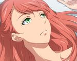  aida_rayhunton face green_eyes gundam gundam_g_no_reconguista hairu long_hair pink_hair solo 