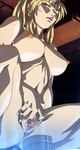  back bible_black blonde_hair breasts large_breasts nipples nude saeki_kaori shin_bible_black uncensored yoshiten 