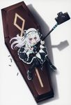  1girl absurdres chaika_trabant highres hitsugi_no_chaika huge_filesize long_hair purple_eyes white_hair 