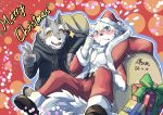  2018 a82102111 anthro canine christmas clothed clothing digital_media_(artwork) fur holidays male mammal 