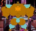 2024 4_fingers 4_toes abs alternative_fashion anthro anthrofied armor barefoot bent_ear biceps big_muscles big_pecs biped black_eyebrows black_eyes black_nose black_pawpads black_spots blue_clothing blue_collar blue_leg_warmers blue_legwear blue_speedo blue_swimwear brown_body brown_fur bulge canid canine canis chest_tattoo clothed clothing collar colored curling_tail detailed digital_drawing_(artwork) digital_media_(artwork) domestic_dog eye_tattoo eyebrows facial_tattoo feet fingers flat_colors front_view fur glamrock great_dane hand_pawpads hanna-barbera hi_res huge_muscles huge_pecs hyper hyper_biceps hyper_moobs hyper_muscles hyper_pecs leg_warmers legwear looking_down looking_down_at_self male mammal mastiff mixed_media molosser moobs muscular muscular_anthro muscular_male navel orange_tattoo pawpads paws pecs photo_background photography_(artwork) pink_inner_ear pinup pose ribs scooby-doo scooby-doo_(series) shoulder_pads skimpy small_hands small_head small_waist smile solo speedo spots standing swimwear tail tattoo thick_arms thick_calves thick_thighs toes top_heavy trapezius vein veiny_muscles wasp_waist whisker_spots white_sclera wide_hips wish-granter
