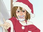  4chan beard christmas facial_hair goldsmith hair_ornament hairclip hat hirasawa_yui k-on! male_focus solo third-party_edit umineko_no_naku_koro_ni ushiromiya_kinzou 