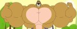 2022 2d_animation animated anthro bedroom_eyes biceps big_muscles big_pecs biped black_eyes black_nose black_unibrow bouncing_pecs brown_body brown_ears brown_fur canid canine canis casual_nudity chin_tuft colored dark_ears detailed digital_drawing_(artwork) digital_media_(artwork) domestic_dog dukey eyebrows facial_tuft fist flat_colors flexible flexing flexing_bicep flexing_both_biceps flexing_muscles floppy_ears front_view fur grin grinning_at_viewer half-closed_eyes huge_muscles huge_pecs humanoid_hands hyper hyper_biceps hyper_moobs hyper_muscles hyper_pecs johnny_test_(series) loop macro male mammal moobs multicolored_body multicolored_fur muscular muscular_anthro muscular_male narrowed_eyes nude open_mouth outdoor_nudity outside pecs pinup plant pose ribs seductive sky small_hands small_head small_waist smile smiling_at_viewer smirk smirking_at_viewer solo standing tan_body tan_fur thick_arms toony top_heavy trapezius tree tuft unibrow vein veiny_muscles whisker_spots white_sclera wish-granter yellow_sky