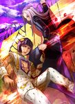  bad_id bad_pixiv_id black_hair bruno_buccellati grey_hair jojo_no_kimyou_na_bouken leone_abbacchio male_focus multiple_boys shirawara_bianka yellow_eyes zipper 