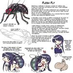  bestiality birth black_hair blush bug cum cum_in_pussy databook fly gall_(lunaticwoe) hetero insect maggot md5_mismatch original penis pregnant school_uniform sex skirt solo_focus twintails 