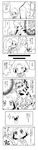 artist_request comic greyscale highres ikeda_kana kubo_takako monochrome multiple_girls saki translation_request triplets yoshitome_miharu 
