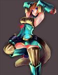  armpits arms_up boots breath_of_fire breath_of_fire_v knee_boots lin_(breath_of_fire) omega.ep solo tail thighhighs 