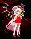  bad_id bad_pixiv_id captain_freedom flandre_scarlet hat highres multiple_girls one_side_up red_eyes remilia_scarlet siblings sisters touhou wings 