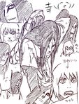  hoozuki_suigetsu ikedon_(lildude88kid) long_hair naruto orochimaru sketch 