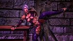  1girl 3d animated animated_gif argonian bent_over interspecies isabella_valentine leg_lift monster noname55 sex soul_calibur vaginal 