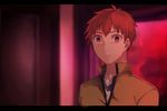  bad_id bad_pixiv_id emiya_shirou fate/stay_night fate_(series) letterboxed male_focus noroinoenojin orange_eyes red_hair solo 