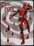  artist_name blood bodysuit character_name cheonha87 deadpool droplet katana korean male_focus marvel mask solo sword weapon 