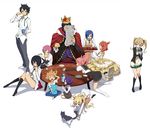  6+girls annotated black_hair blonde_hair blue_eyes blue_hair borscht brothers brown_hair cape cat chopsticks crown cup dress family father_and_daughter father_and_son food food_in_mouth gloves green_eyes highres joukamachi_no_dandelion kasuga_ayumu_(haruhipo) long_hair mother_and_daughter mother_and_son mouth_hold mug multiple_boys multiple_girls necktie orange_hair pink_hair ponytail purple_hair rice rice_cooker rice_spoon sakurada_aoi sakurada_haruka sakurada_hikari sakurada_kanade sakurada_misaki sakurada_satsuki sakurada_shiori sakurada_shuu sakurada_souichirou sakurada_teru satou_hana school_uniform serafuku short_hair siblings sisters skirt toast toast_in_mouth toothbrush twintails 