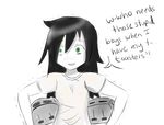  1girl bags_under_eyes black_hair female green_eyes kuroki_tomoko toaster watashi_ga_motenai_no_wa_dou_kangaetemo_omaera_ga_warui! 