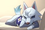  animal_crossing anthro canid canine canis clothing female katahane3 mammal nintendo shirt solo video_games whitney_(animal_crossing) wolf 