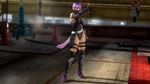  1girl 3d ayane_(doa) breasts dead_or_alive dead_or_alive_5 large_breasts ninja official_art purple_hair solo tecmo 