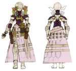  archaic_sealed_heat armor ash_(game) concept_art hideo_minaba horns jeekawen sword weapon 