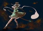  bad_id bad_pixiv_id dual_wielding hitodama holding konpaku_youmu konpaku_youmu_(ghost) miatsushi solo sword touhou weapon 