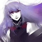  annoyed bad_id bad_pixiv_id braid izayoi_sakuya miatsushi purple_hair red_eyes solo touhou 