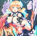  angela_balzac arm_behind_back armor ass bangs bare_shoulders blush boots breasts covered_navel dated downscaled elbow_gloves gloves glowing halterneck headgear highleg highleg_leotard knee_boots large_breasts leaning_forward leotard long_hair looking_at_viewer low_twintails md5_mismatch neon_trim open_mouth pilot_suit raised_eyebrows rakuen_tsuihou resized rondo_bell signature skin_tight solo thigh_strap thighhighs thong_leotard tongue tongue_out turtleneck twintails very_long_hair 