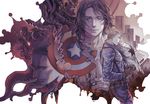  5boys avengers baron_von_strucker blood captain_america captain_america_the_winter_soldier clint_barton cyborg face_mask fetus hawkeye_(marvel) iron_man james_buchanan_barnes marvel mask mechanical_arm mescaline monocle multiple_boys natasha_romanoff shield steve_rogers tentacles tony_stark winter_soldier 