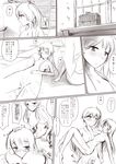  after_sex breasts comic cum cum_in_pussy cum_pool female_admiral_(kantai_collection) futa_with_female futanari highres kaga_(kantai_collection) kantai_collection long_hair minase_(takaoka_nanase) monochrome multiple_girls nude penis sex small_breasts tally translation_request 