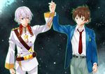  2boys child imoda kakumeiki_valvrave l-elf male male_focus multiple_boys standing tokishima_haruto 