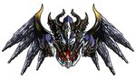  duel_monster emblem evilswarm_ouroboros fusion no_humans omega_na_hito solo yuu-gi-ou 