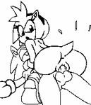  1boy 1girl amy_rose animated animated_gif anus ass cowgirl_position furry girl_on_top headband is looking_back lowres monochrome nude penis sega sex sonic sonic_team sonic_the_hedgehog straddling uncensored vaginal 