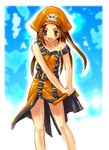  guilty_gear hat lowres may_(guilty_gear) pirate_hat skull_and_crossbones solo 
