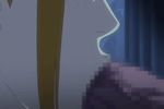  animated animated_gif blonde_hair breasts breasts_outside censored cleavage close-up fellatio female huge_breasts kichiku_haha_shimai_choukyou_nikki nipples oral penis saliva tongue 
