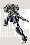  artist_request gm_sniper_custom gun gundam gundam_msv mecha rifle shirotaka_(46) sniper_rifle weapon 