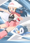 blue_eyes blue_hair hainchu hikari_(pokemon) piplup pokemon togekiss 