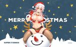  :d belt bikini_top blush bow breasts candy candy_cane capelet cat character_name christmas cleavage collar copyright_name crop_top dog_collar fake_antlers food fur_trim gloves hair_between_eyes hat headphones highres large_breasts long_hair looking_at_viewer mascot merry_christmas midriff navel nitroplus official_art open_mouth pink_eyes pink_hair red_gloves santa_hat sheer_legwear short_shorts shorts silhouette smile snowman solo star super_sonico sweat thighhighs tree tsuji_santa very_long_hair wallpaper 