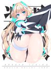  :| angela_balzac ass bad_id bad_pixiv_id bangs bare_shoulders black_gloves blonde_hair blue_eyes blush boots breasts character_name closed_mouth copyright_name crossed_arms crotch elbow_gloves full_body gloves hair_ornament halterneck head_tilt headgear holding_arm knee_boots leg_hug legs_up leotard long_hair looking_at_viewer low_twintails medium_breasts partially_visible_vulva rakuen_tsuihou sitting solo thighlet thighs thong_leotard turtleneck twintails v-shaped_eyebrows very_long_hair white_background yuuhi_homare 