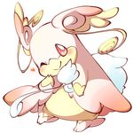  alternate_form audino baachamu blush heart mega_audino nintendo no_humans pokemon pokemon_(game) pokemon_oras red_eyes simple_background smile solo transparent_background wink 