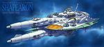  battleship comet_empire no_humans science_fiction space_craft spaceship uchuu_senkan_yamato warship zenseava 