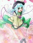  bad_id bad_pixiv_id green_eyes hat komeiji_koishi ne-on skirt solo touhou 