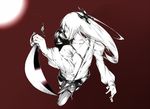  foreshortening fujiwara_no_mokou scimitar solo sousou_(sousouworks) sword touhou weapon 