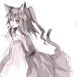  animal_ears cat_ears hakurei_reimu hina_(pico) kemonomimi_mode solo tail touhou 