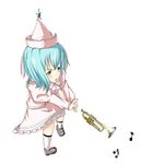  bad_id bad_pixiv_id full_body instrument merlin_prismriver solo sousou_(sousouworks) touhou trumpet 