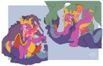  anal anal_penetration cum cum_everywhere cum_in_ass cum_in_mouth cum_inside dirtyturquoise_(artist) dragon fellatio feral fucked_silly gangbang group group_sex male male/male messy oral penetration sex size_difference spitroast spyro spyro_the_dragon threesome video_games 