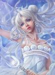 bishoujo_senshi_sailor_moon blue_eyes jpeg_artifacts princess_serenity silver_hair solo sunmomo 