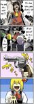  4koma :d antennae ascot backpack bag black_hair blonde_hair bow bullet comic detached_sleeves failure from_behind green_hair gun hair_bow hair_tubes hakurei_reimu hard_translated hat is_that_so letty_whiterock multiple_girls open_mouth pageratta purple_hair rumia smile touhou translated troll_face weapon wriggle_nightbug 