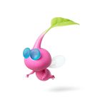  blue_eyes creature flying_pikmin insect_wings no_mouth no_nose no_pupils official_art pikmin pikmin_3 simple_background solo white_background winged_pikmin wings 