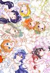  :d ;) ;d ;o aqua_eyes ayase_eli black_hair blonde_hair blue_eyes blue_hair brown_eyes brown_hair closed_eyes dress elbow_gloves fur_collar gloves grin hirako hoshizora_rin koizumi_hanayo kousaka_honoka long_hair looking_at_viewer love_live! love_live!_school_idol_festival love_live!_school_idol_project low_twintails minami_kotori multiple_girls nishikino_maki one_eye_closed open_mouth orange_hair pink_dress pink_wedding_dress purple_dress purple_eyes purple_hair purple_wedding_dress red_eyes short_hair smile sonoda_umi tiara toujou_nozomi twintails veil wedding_dress white_dress yazawa_nico yellow_dress yellow_eyes yellow_wedding_dress 