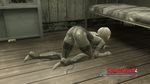  1girl all_fours ass blonde_hair catsuit from_behind laughing_octopus metal_gear metal_gear_(series) metal_gear_solid metal_gear_solid_4 short_hair 